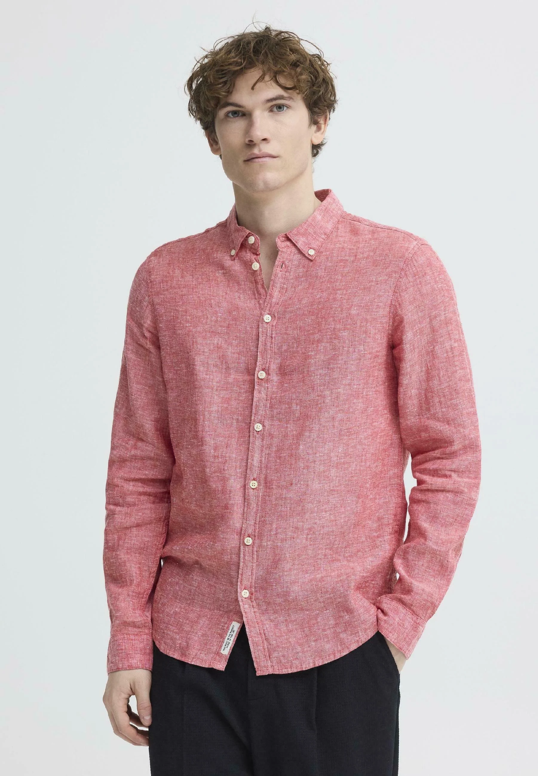 Casual Friday Anton BD Linnen LS Shirt - 6