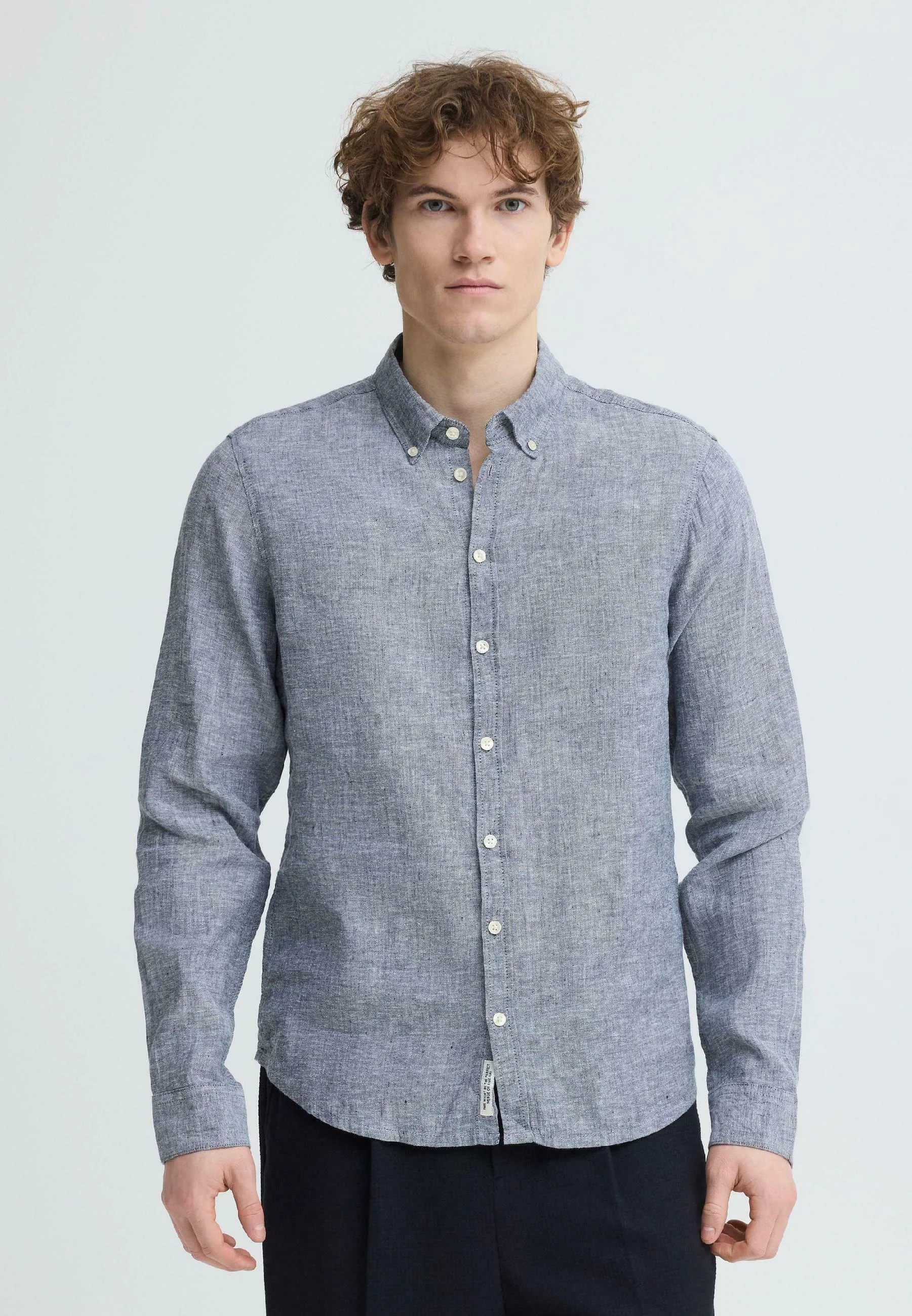 Casual Friday Anton BD Linnen LS Shirt - 5