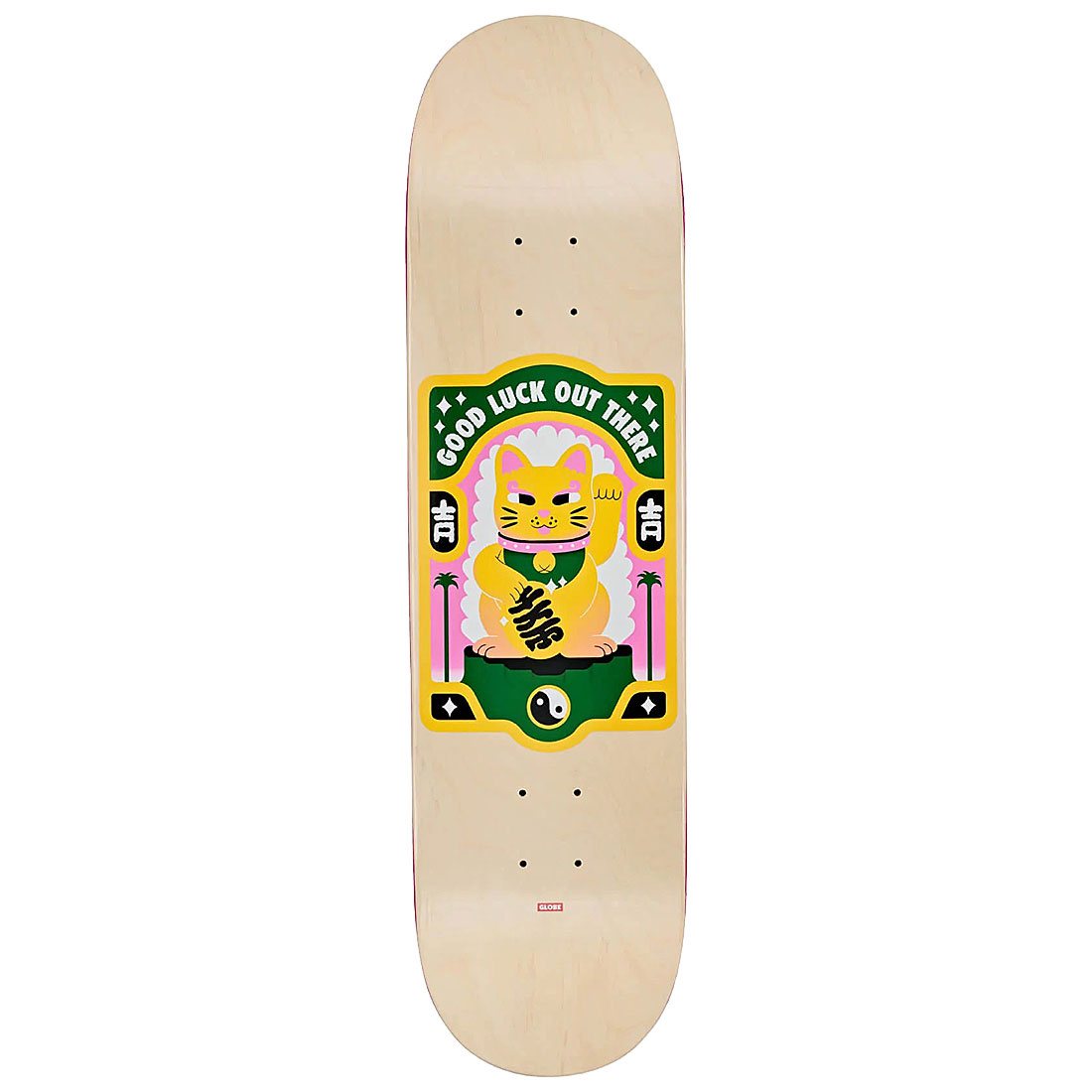 Globe Skateboard - G2 Maneki Lucky Gold 8.375