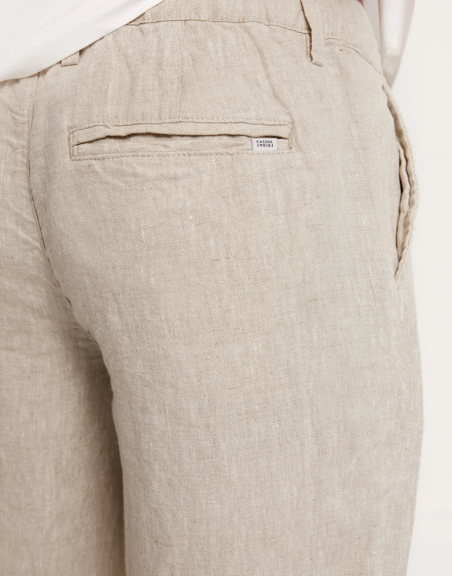 Casual Friday Pandrup 100% Linen Pant - 2