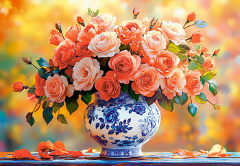 Summer Roses, 1500-bitarspussel (C-152315)