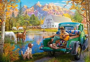 Yellowstone, 1500-bitarspussel (C-152322)