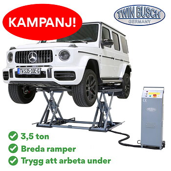 KAMPANJ! EAE låglyftande saxlyft XL 3,5 t 
