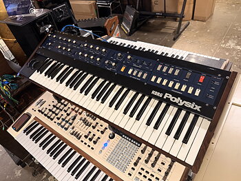 Korg Polysix w Modysix, used