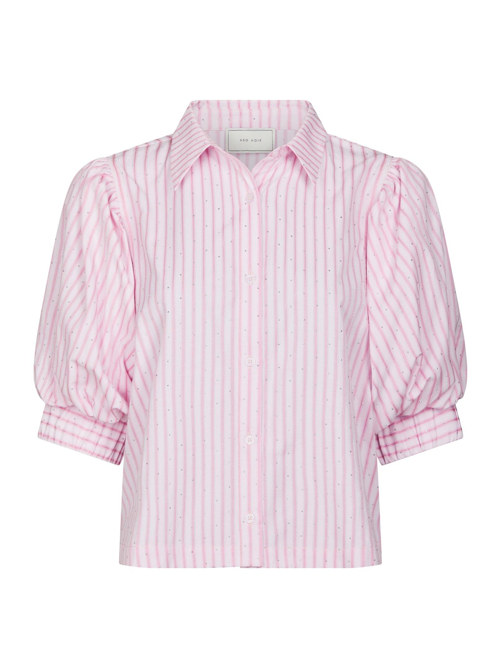 Etta Soft Stripe Stone Shirt Light pink