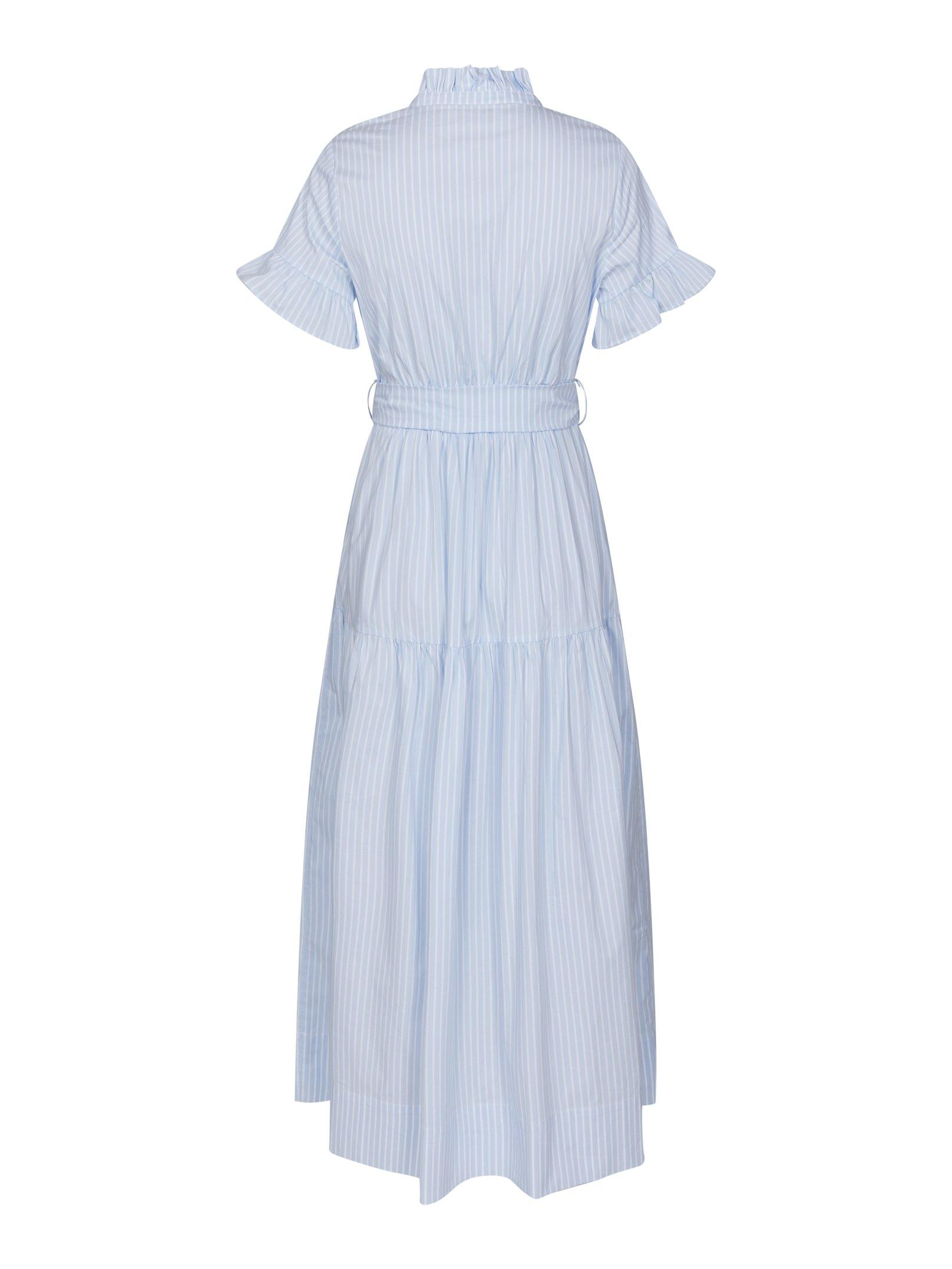 Nellie Soft Stripe Dress Light Blue - 2