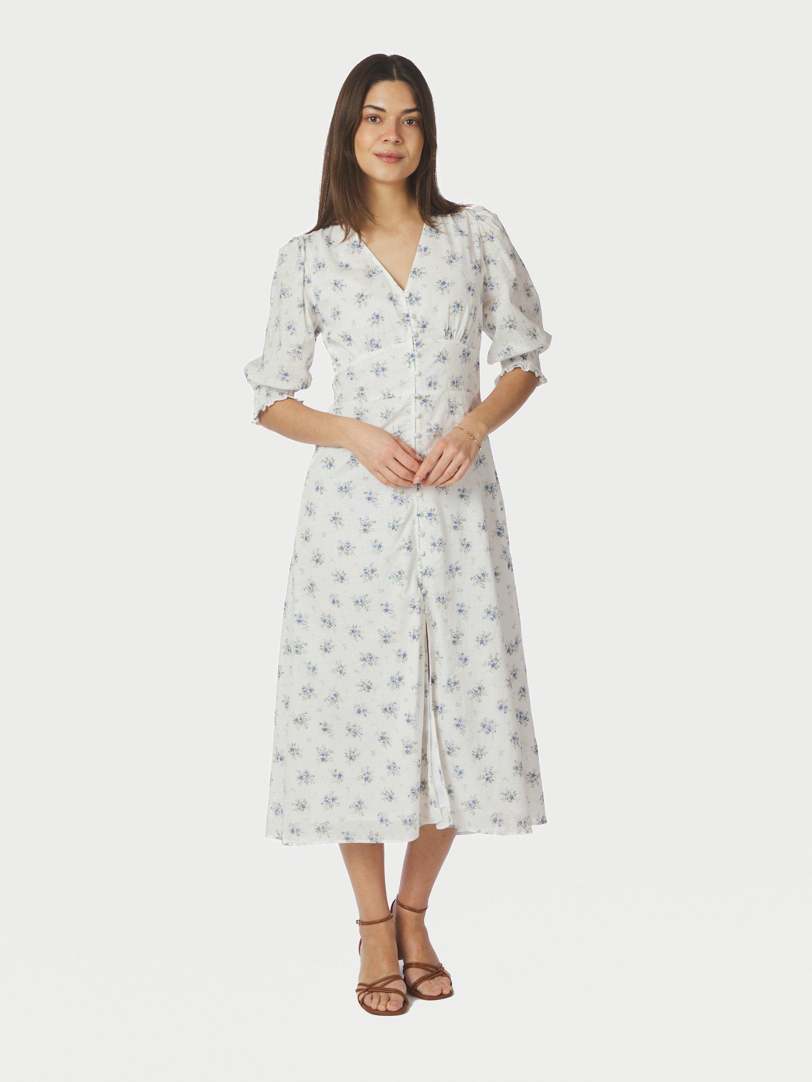 Valley Flowing Dress Light Blue - 3