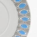 Brita Mellander-Jungermann (1960) Coffee Cup Saucer 5721 with Blue/Gray Decor 13 cm  [Free Shipping]