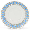 Brita Mellander-Jungermann (1960) Coffee Cup Saucer 5721 with Blue/Gray Decor 13 cm  [Free Shipping]