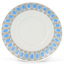 Brita Mellander-Jungermann (1960) Coffee Cup Saucer 5721 with Blue/Gray Decor 13 cm  [Free Shipping]