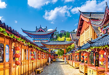 Lijiang, China, puslespil med 1000 brikker (C-105519)