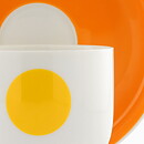 Wolf Karnagel (Punktal 1969) Minimalist Coffee Cup with Circular Yellow Center 10 cm  [Sample Images]