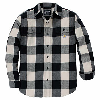 LONG-SLEEVE PLAID SHIRT