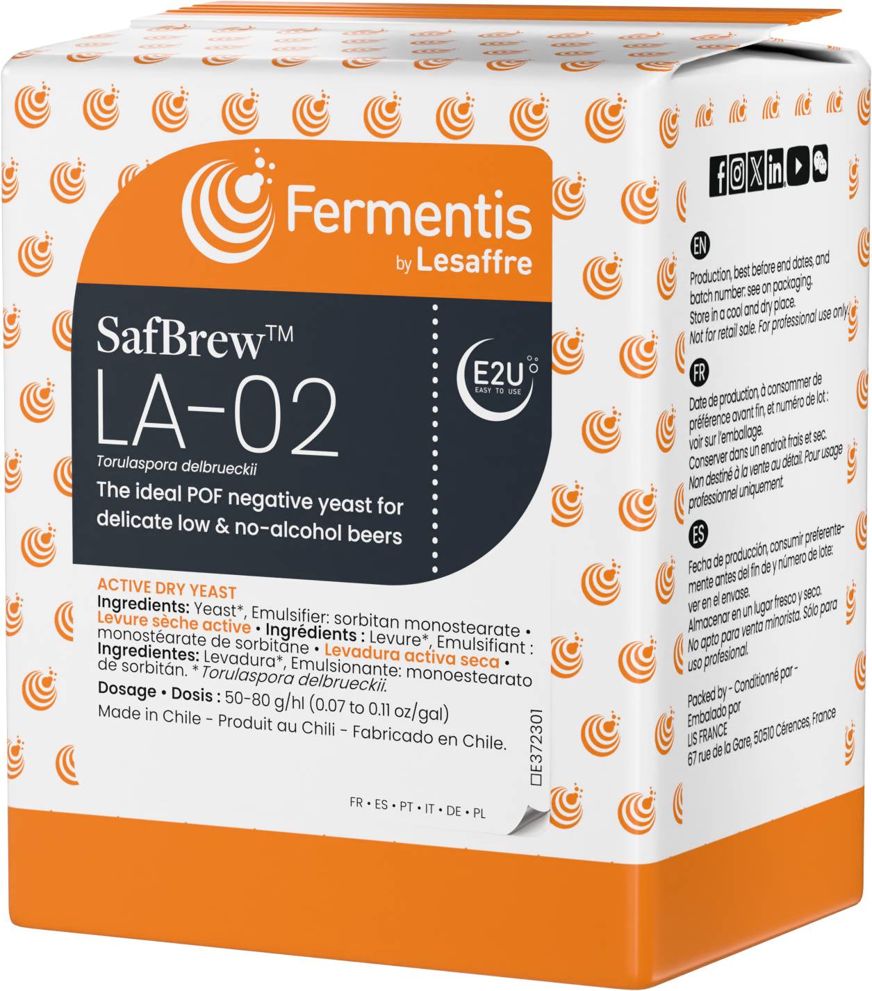 Fermentis SafBrew LA-02, 500 g - 2