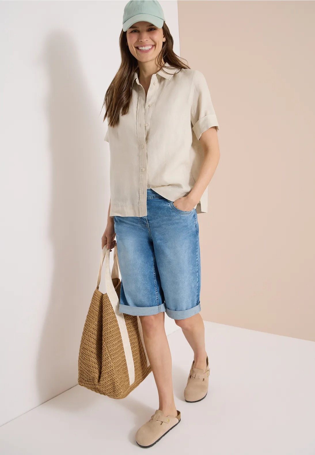 NOS Neele Shorts - Light Blue - Cecil - 3