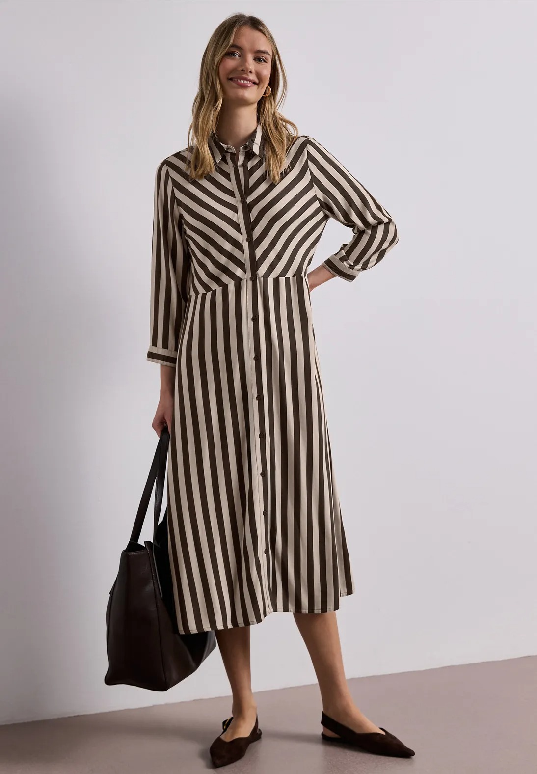 Viscose Shirt Dress - Street One