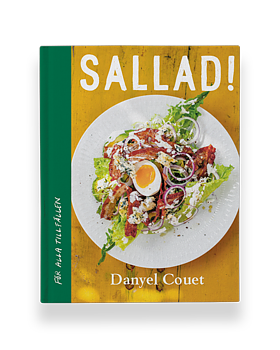 Kokbok Sallad Danyel Couet, Signerad!