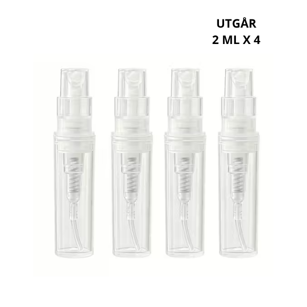 SMÅ FLASKOR MED SPRAYKORK / 4-PACK