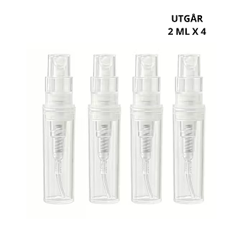 SMÅ FLASKOR MED SPRAYKORK / 4-PACK