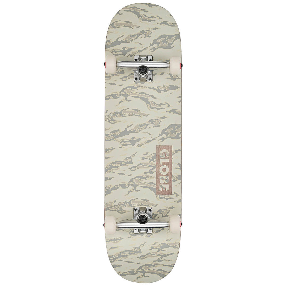 Globe Complete Skateboard - Goodstock Vintage White Camo 8.75