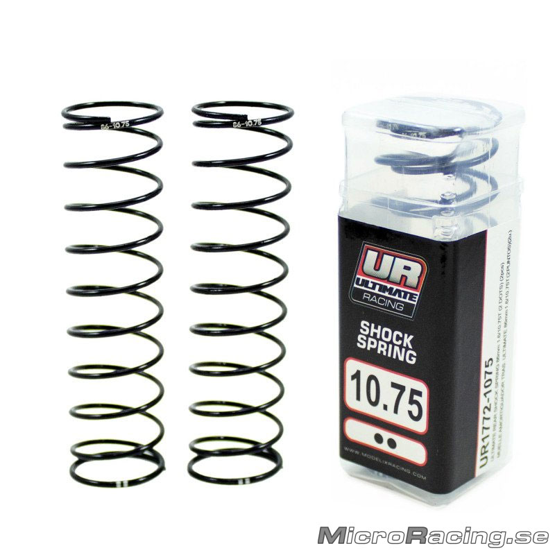 ULTIMATE - Rear Shock Spring 86mm 1.6/10.75T (2 DOTS), 2pcs