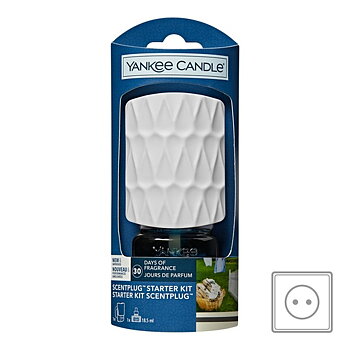  Yankee Candle ScentPlug Clean Cotton Starter Kit