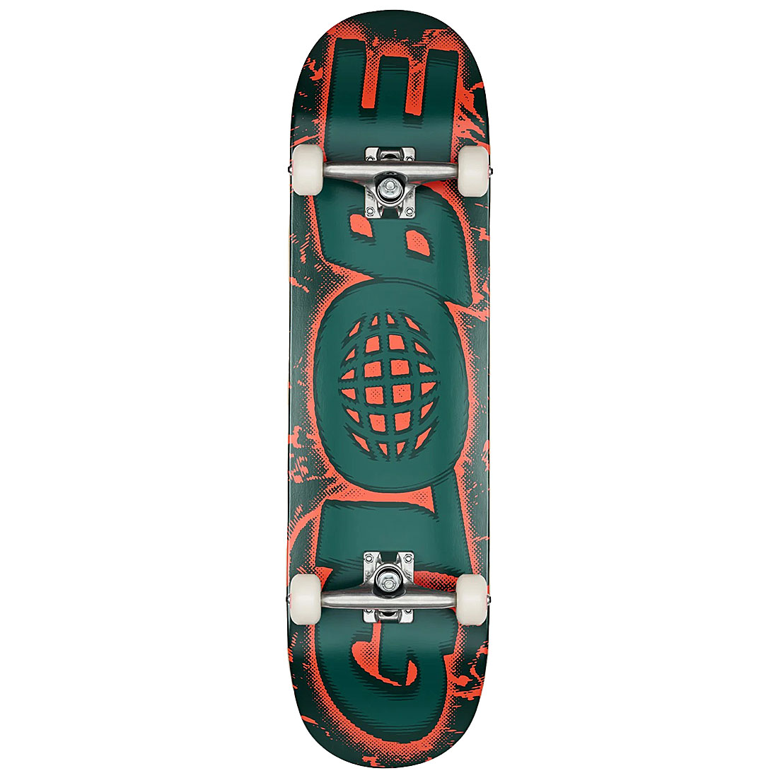 Globe Complete Skateboard - G0 Reverb Dark Olive/Phantom 8.375