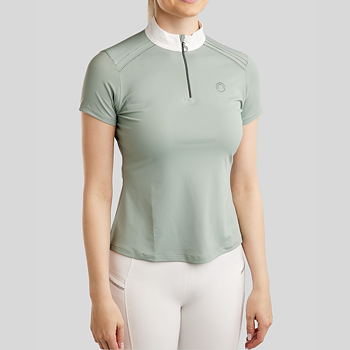 MONTAR MOPEARL COMPETITION SHIRT PINTUCKS AND GUN METAL - TURIN