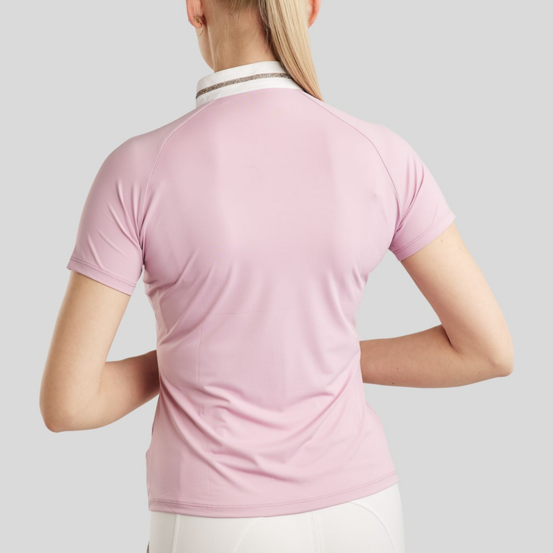 MONTAR MOLILA SS COMPETITION SHIRT CHAMPAGNE CRYSTAL - CANDY PINK - 2