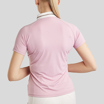 MONTAR MOLILA SS COMPETITION SHIRT CHAMPAGNE CRYSTAL - CANDY PINK