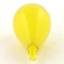 Ingeborg Lundin (1960s) Yellow Glass Raindrop Vase 9 cm