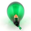 Ingeborg Lundin (1960s) Green Glass Raindrop Vase 13 cm