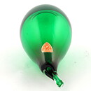 Ingeborg Lundin (1960s) Green Glass Raindrop Vase 13 cm