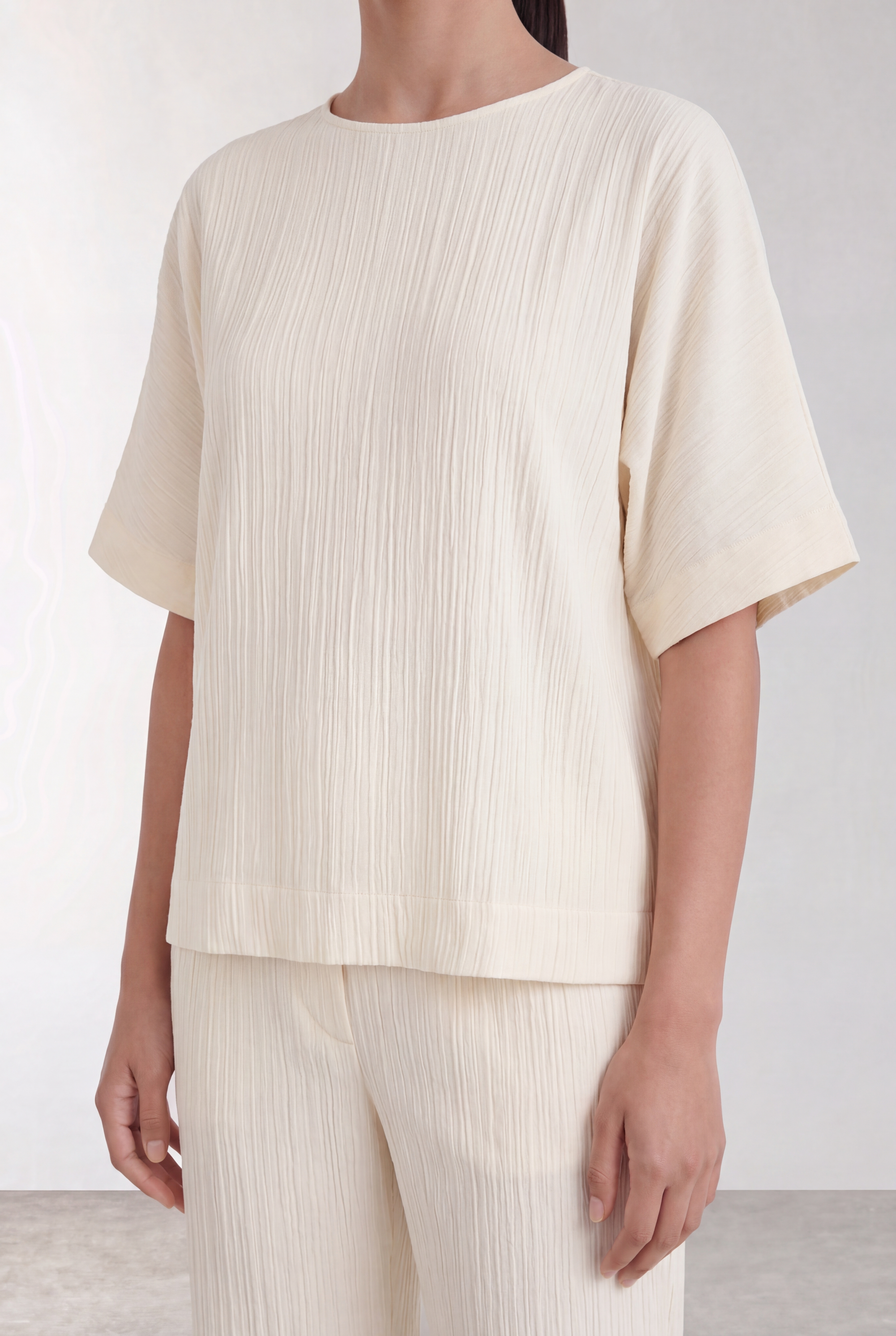 Leveté Room - Remy 1 Blouse Turtledove Combi - 3