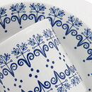 Sven Erik Skawonius (Palma 1965) Coffee Cup with Blue Decor 8 cm  [Sample Images]