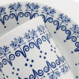 Sven Erik Skawonius (Palma 1965) Coffee Cup with Blue Decor 8 cm  [Sample Images]