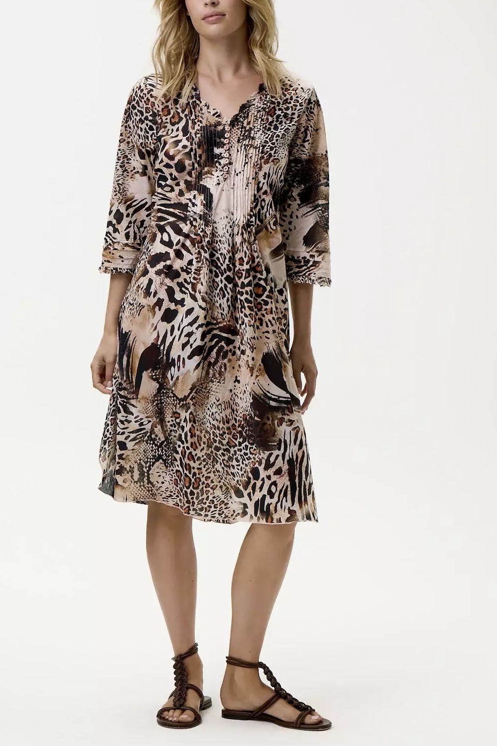 One Season - Middy Poppy Cote D' Azur Cotton Safari - 2
