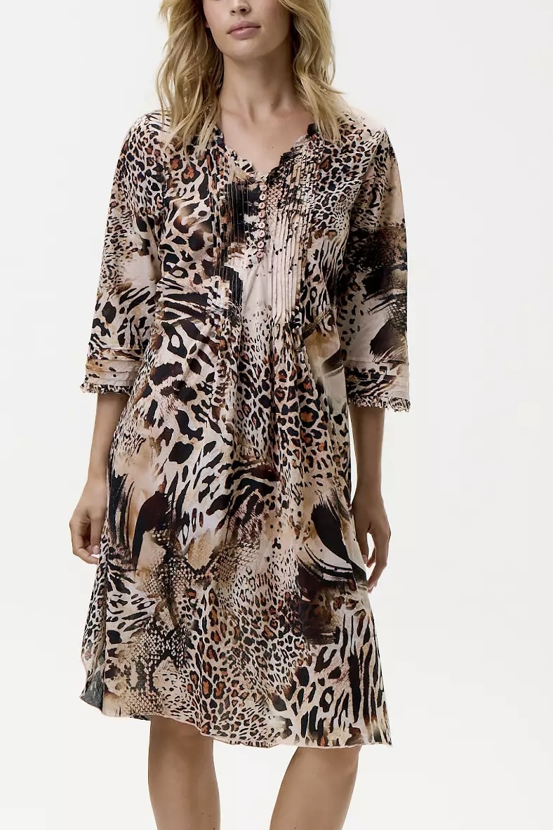 One Season - Middy Poppy Cote D' Azur Cotton Safari - 6