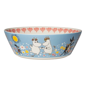 * FÖRBOKA * Arabia Mumin Serveringsskål 23 cm - Sommardans (Sverigeexklusiv)