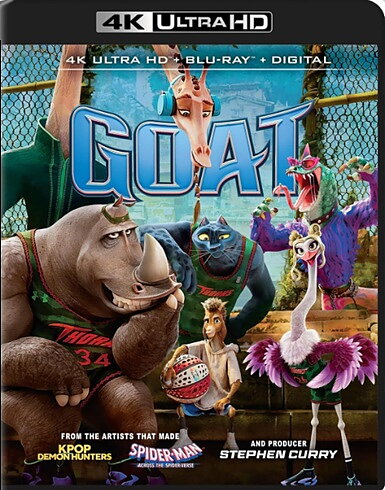 GOAT (BLU-RAY 4K ULTRA HD + BLU-RAY)