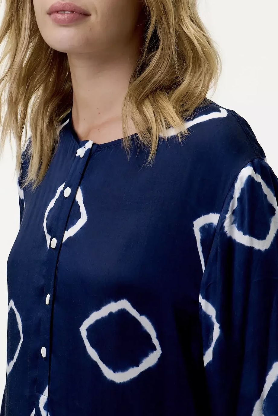 One Season - Llew Maxi Atlas Cupro Navy - 4