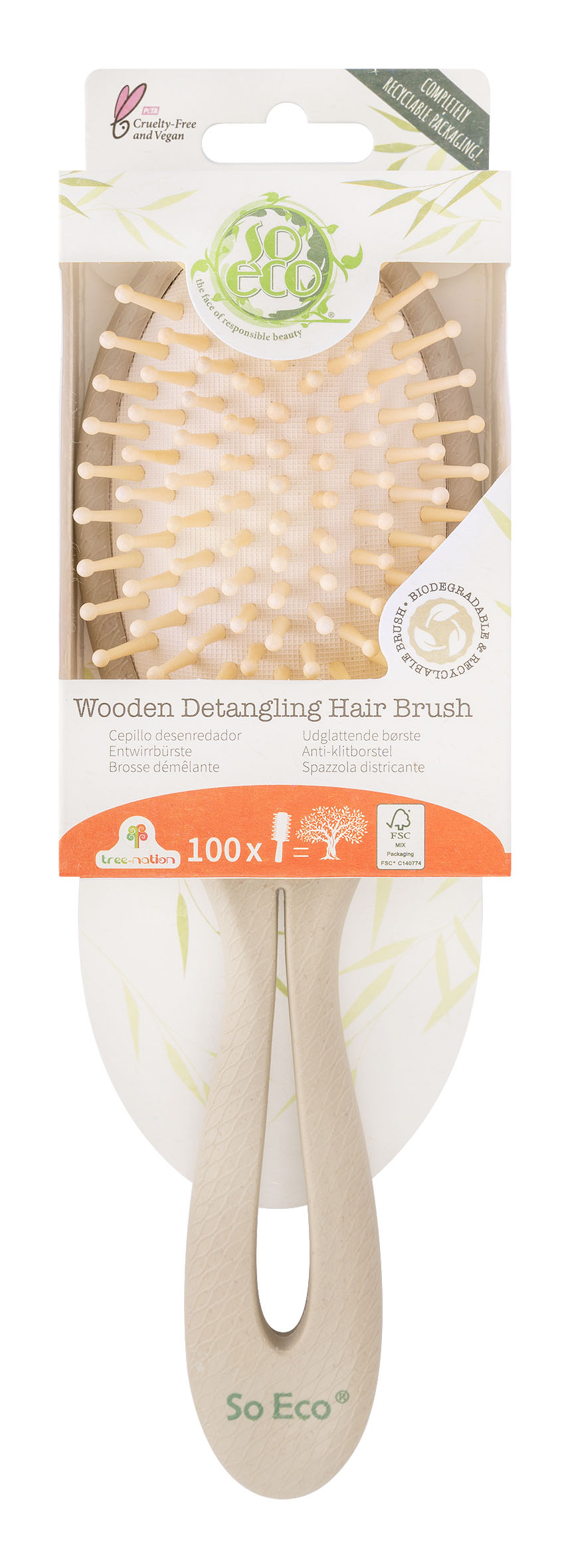So Eco Biodegradable Gentle Detangling Brush