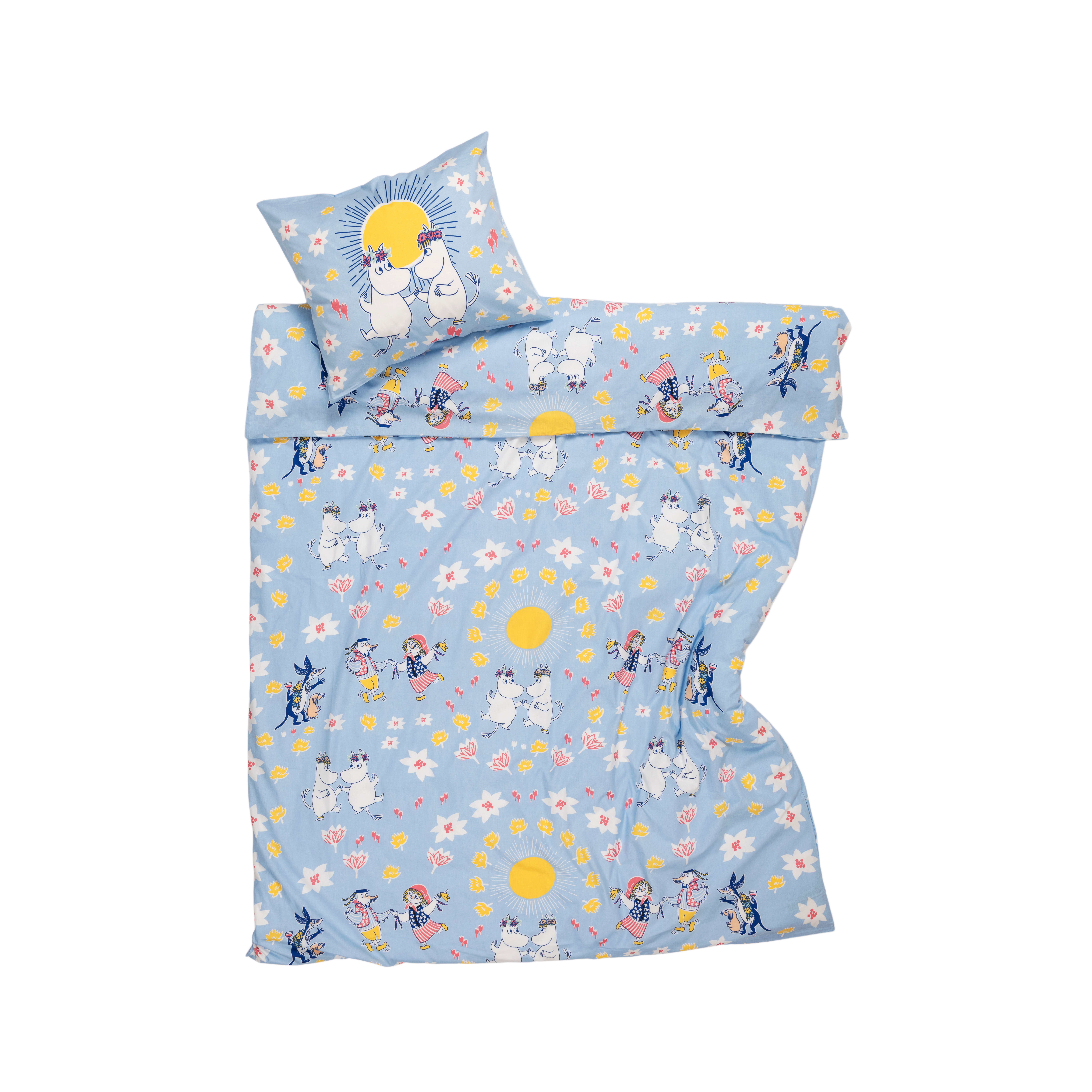 Moomin Bedding Set 150x210 cm - Summer Dance (Sweden exclusive)