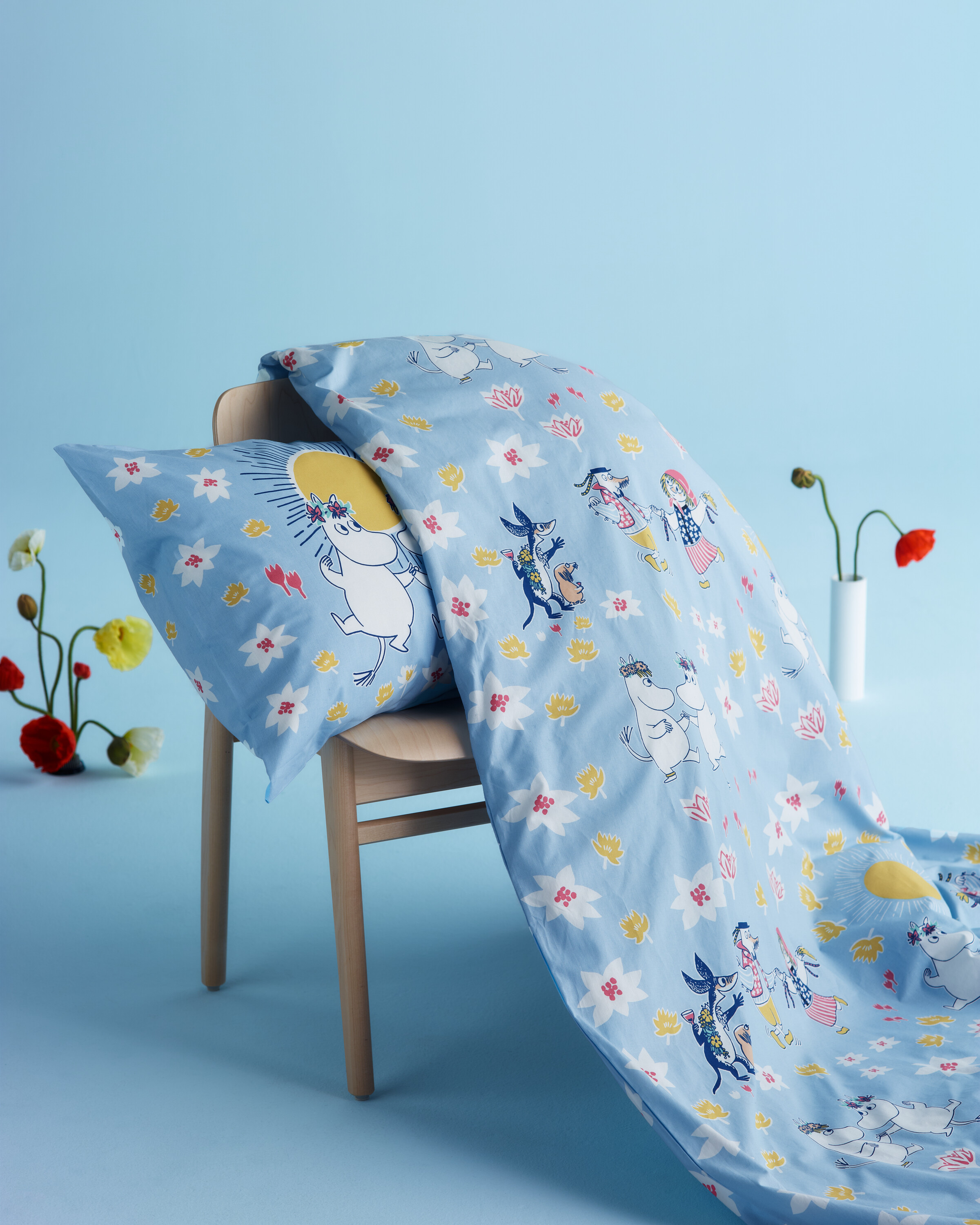 Moomin Bedding Set 150x210 cm - Summer Dance (Sweden exclusive) - 2