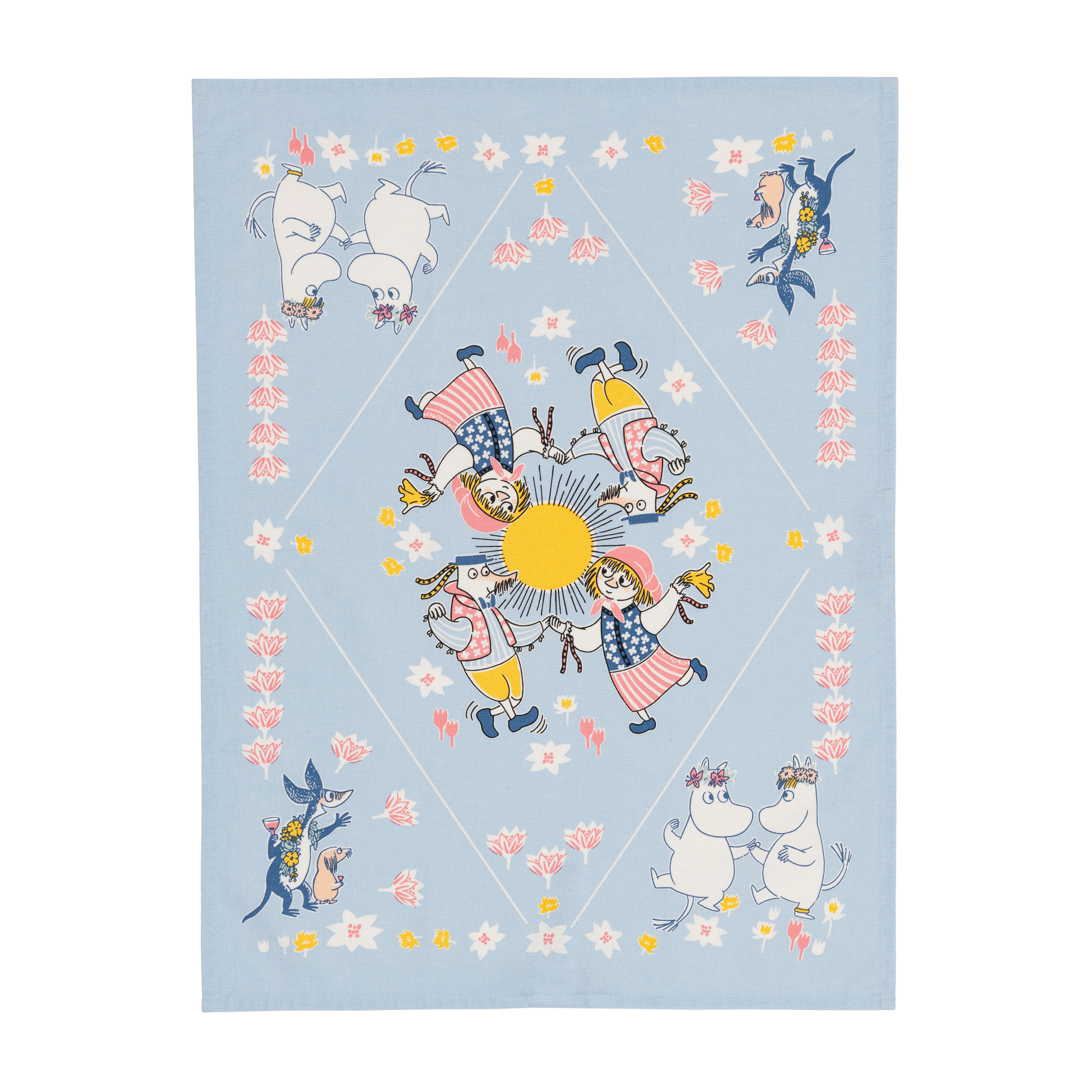 Mumin Kökshandduk 50x70 cm - Sommardans (Sverigeexklusiv)
