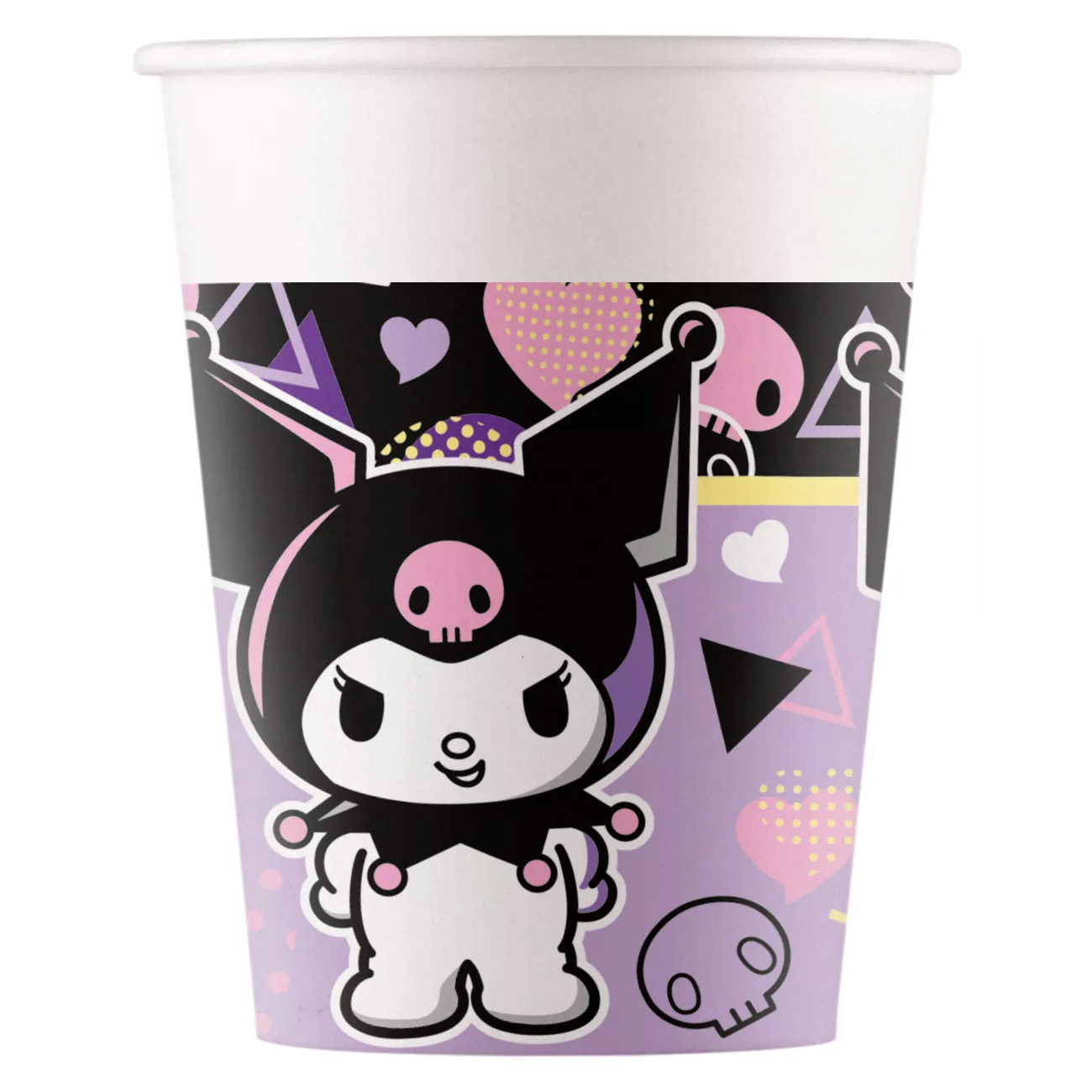 Kuromi Pop Art Pappmuggar 8-pack