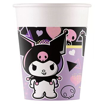 Kuromi Pop Art Pappmuggar 8-pack