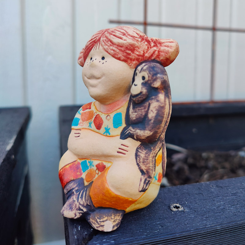 Pippi Långstrump av Lisa Larson - DEDFEKT