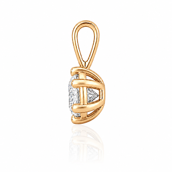 Timantti riipus 6-kynsi Anna Gold