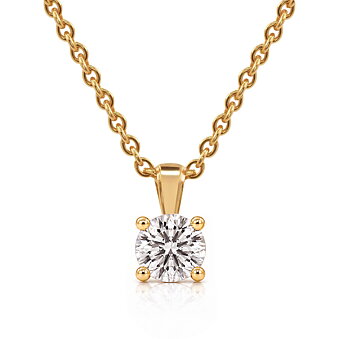 Timantti riipus Linn Gold